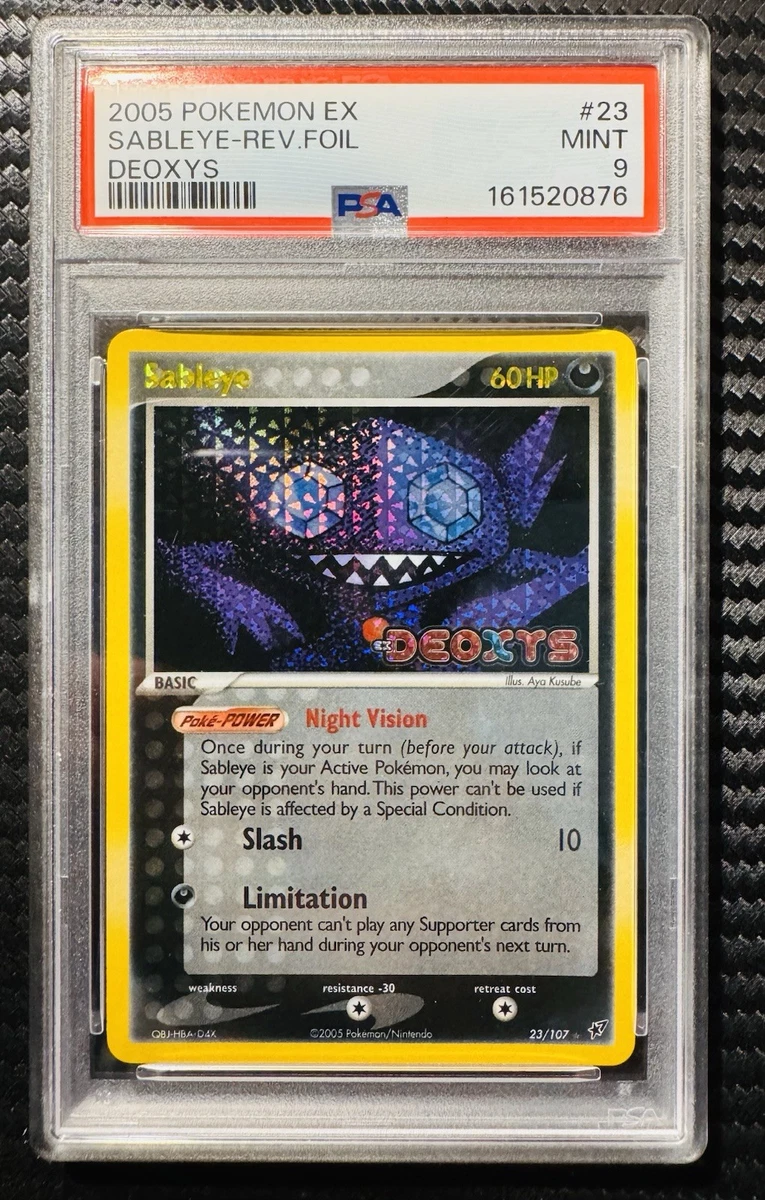 25+ Pokémon TCG Professional Sports Authenticator (PSA) EX Deoxys