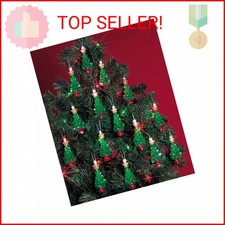 The Beadery Holiday Beaded Ornament Kit, 2.25-Inch, Mini Trees, Makes 24 Ornamen