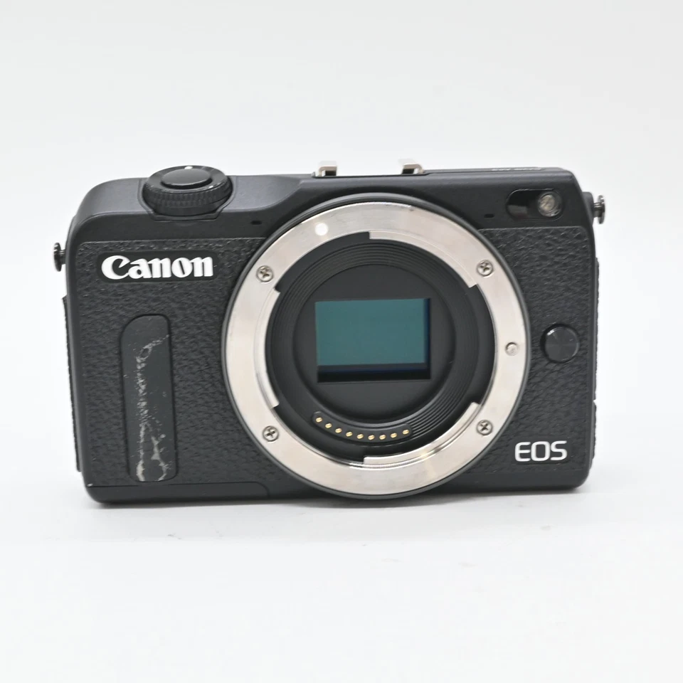 [Exc+5] Canon EOS M2 Mirrorless Camera body Black  w/strap,Cap From Japan - Image 3 of 4
