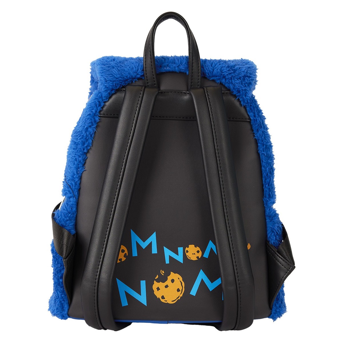 Loungefly Sesame Street Cookie Monster Plush Mini Backpack 