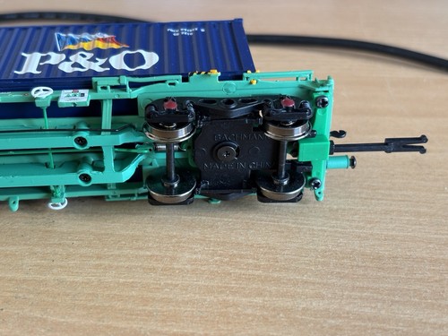 Bachmann 37-311 2 Pack INTERMODEL BOGIE WAGONS P&O, Unused Mint ! - Picture 10 of 14