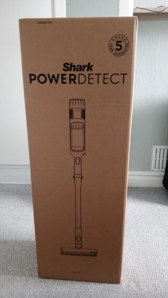 Shark PowerDetect Akku-Staubsauger für Haustiere - Schwarz IP1223UKTDB, UVP 449£