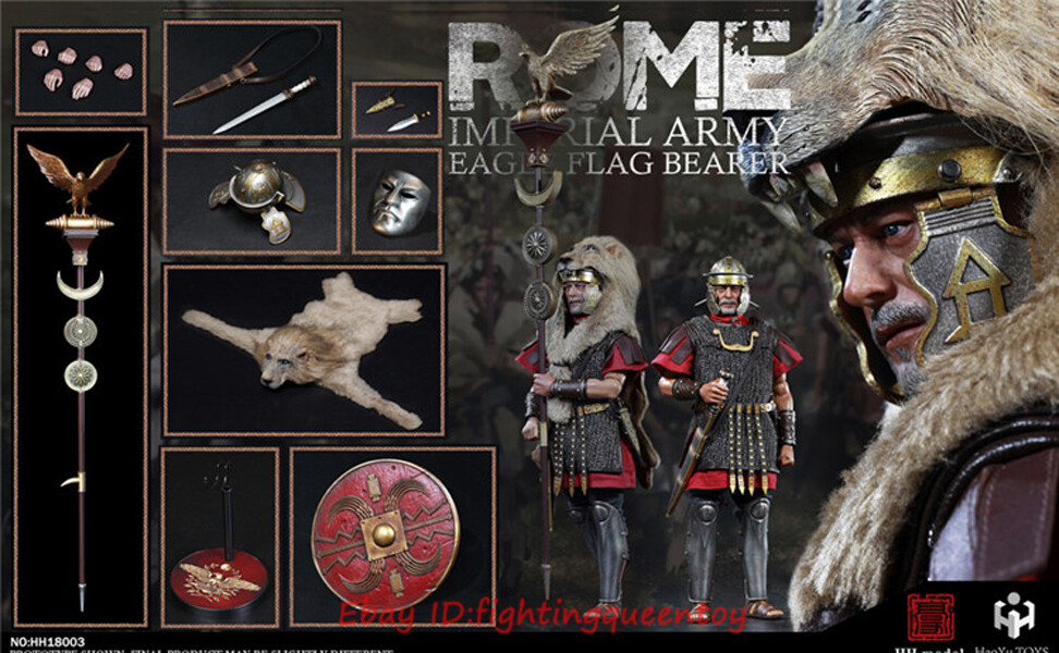 HH Model X HaoYuTOYS 1/6 ROME Imperial Army— Eagle Flag