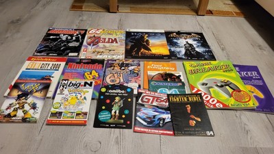 Nintendo Bücher Lösungsbücher N64 SNES Xbox Playstation Zelda Batman Pokemon