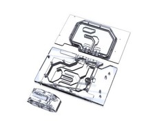 Bykski Full Coverage GPU Water Block w/ Integrated Active Backplate for NVIDI...