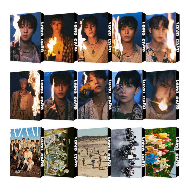 Kpop SEVENTEEN Face the Sun SECTOR 17 Paper Lomo Photo Card Kpop SEVENTEEN Face the Sun SECTOR 17 Paper Lomo Photo Card