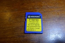 Scheda di memoria SD navigatore Navman F-series Western Europe Europa