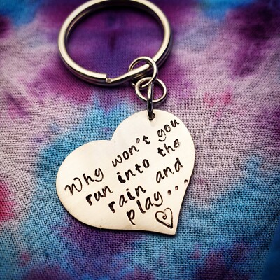 DMB Keychain, Dave Matthews Band Keychain, Lyrics #41 