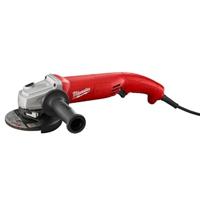 Milwaukee 6121-31A 11 Amp 5'' Small Angle Grinder Trigger Grip, No-Lock, AC/DC