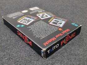 NES Nintendo PUZZNIC Complete CIB Box Game TAITO Wave Poster Reg Card Rare