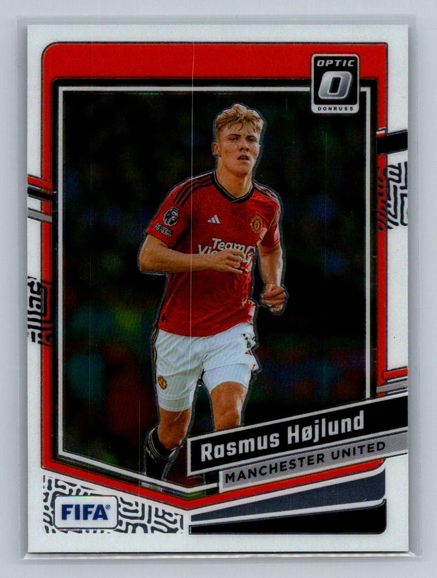 Manchester United ラスムス・ホイルンド #11 3rd Rasmus Hojlund 2023-24 Donruss Optic Manchester United #94 | eBay