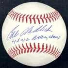 Bill Madlock signed "4x NL Batting Champ" Baseball autograph Beckett BAS Witnes