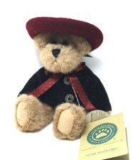 SBOT Eloise Willoughby Vintage Boyds plush dressed sweater teddy bear with hat