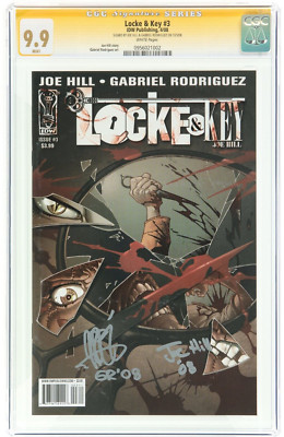 Locke & Key #3 9.9 MT Signed SS: Joe Hill Gabriel Rodriguez (IDW Publishing 2008