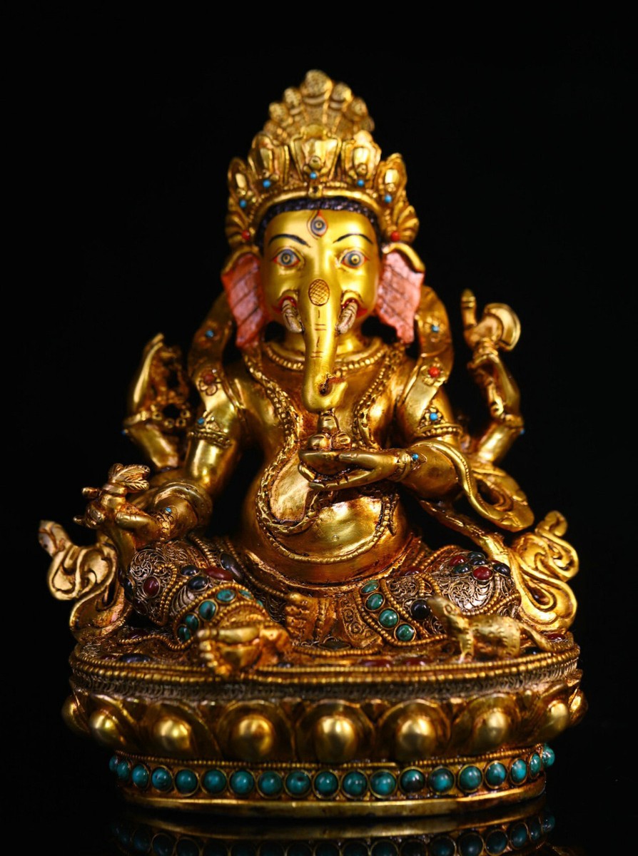 最高級ブッダ像 Finest Buddha Statue,Gold Plated 7.8