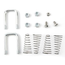 190021600 Replacement Safety Chain U-Bolt Kit for B W Hitches Gooseneck