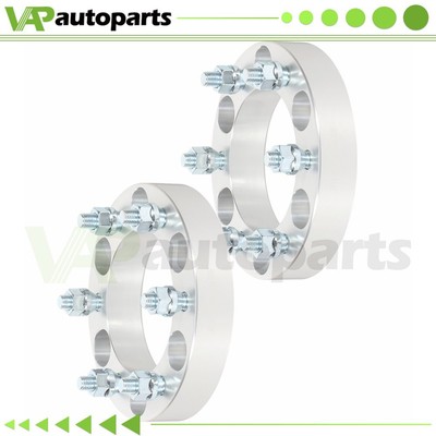 2Pcs 1.25'' Wheel Spacers 6x5.5 Fits Toyota Tacoma 4Runner FJ Cruiser T100 12x1.5