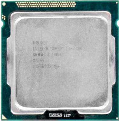  Processor INTEL CORE i3-2100 LGA 1155 3.1GHz  SR05C L3 CACHE 3MB GRAPHICS HD 2000
