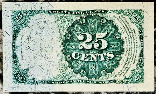 1874 25c Fractional Currency PMC 64 EPQ Fr. 1309 Allison/Spinner/Short Thick Key - Picture 2 of 24