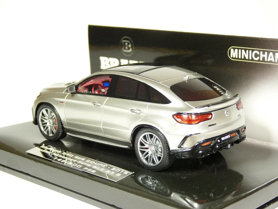 Minichamps 437034314 1/43 2016 Brabus 850 Mercedes-Benz GLE Coupe Resin Model - Image 2 of 3