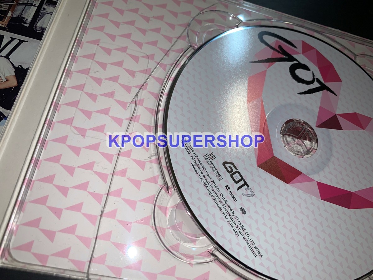 Got7 2nd Mini Album GOT♡ Got Love CD Photobook Good Cracked