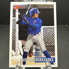 2021 Bowman Heritage Prospects Cristian Hernandez #209 Chicago Cubs