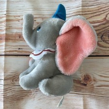 Vintage Walt Disney World Disneyland Dumbo Plush / Stuffed Animal 10" Elephant