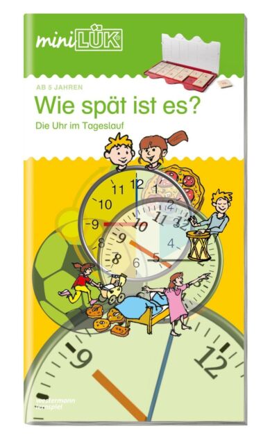 Thumbnail - Minilük. Wie Spät Ist Es?: Die Uhr Tageslauf Von Heiner Müller Neu