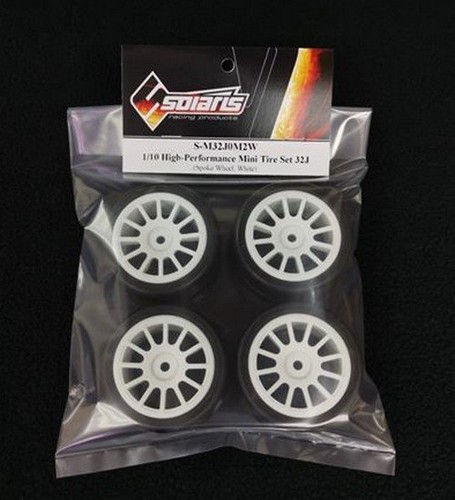 Solaris RC M-Chassis Car Mini Slick Tire Set(4pcs) 24/28/32/36/40-J Tamiya - Picture 5 of 10