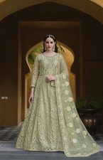 Indian Bollywood Bridal Heavy Pakistani Designer Anarkali Party Wedding Gown