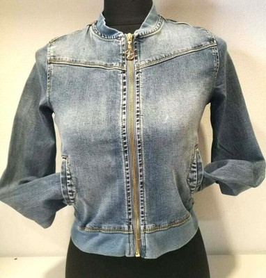 MISS BON BON Giubbotto Jeans donna | eBay