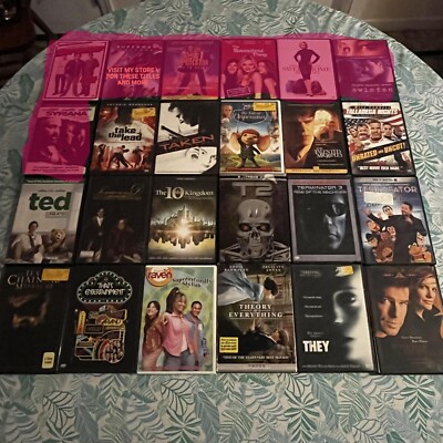 DVD Movies! LOT T-Z + MULTIPACKS. Buy 4 And Get 25% Off $4.75 Combined shipping