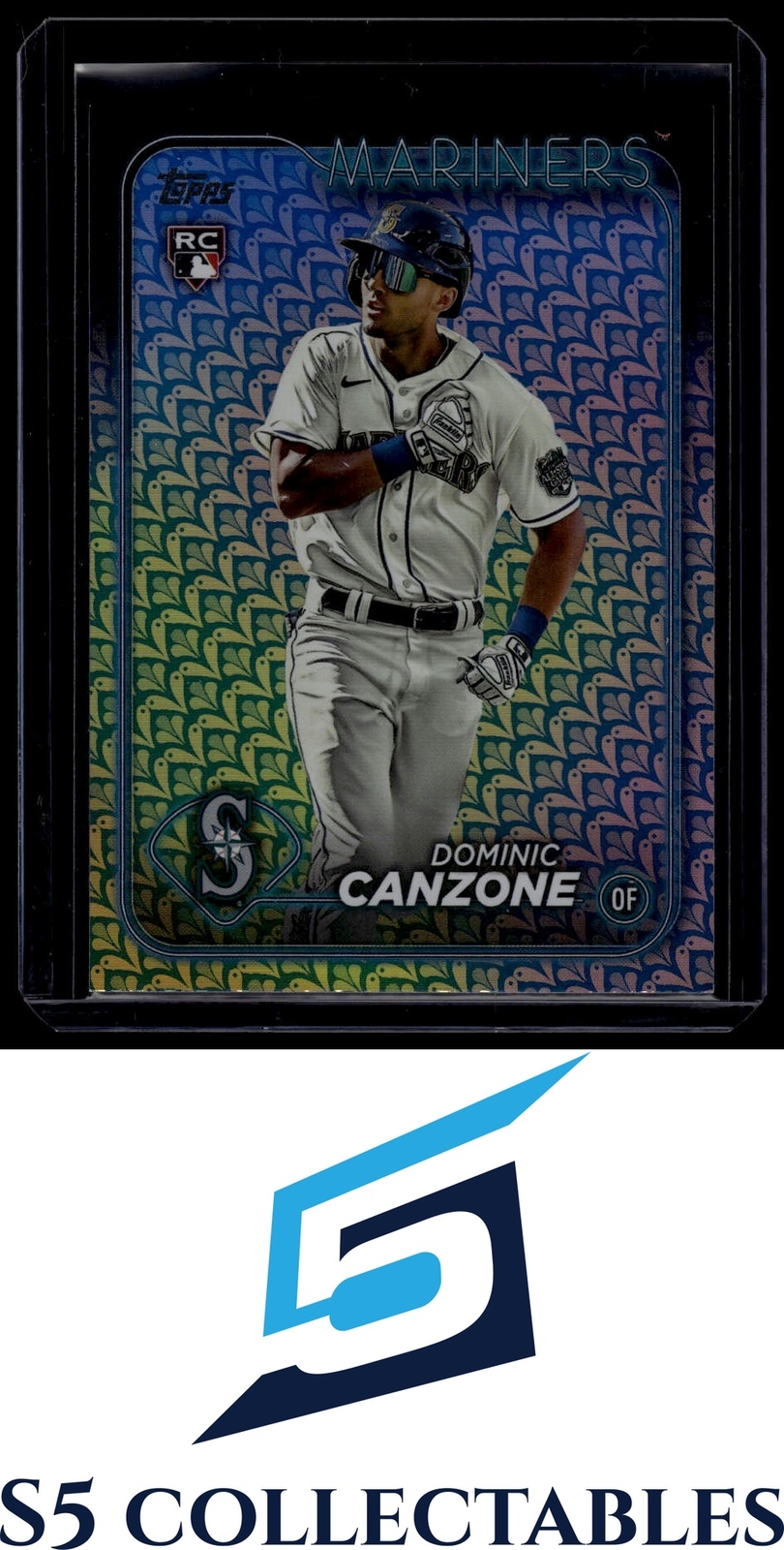 2024 Topps #195 Dominic Canzone Holiday 1504