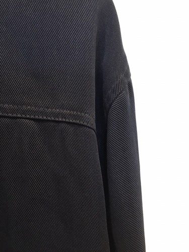 VTG Bushwhacker USA Shacket/shirt Women’s L Tencel/Lyocell Dark Blue Gray - Picture 6 of 8
