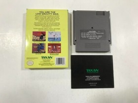 Low G Man The Low Gravity Man (Nintendo Entertainment System NES) (COMPLETE CIB)