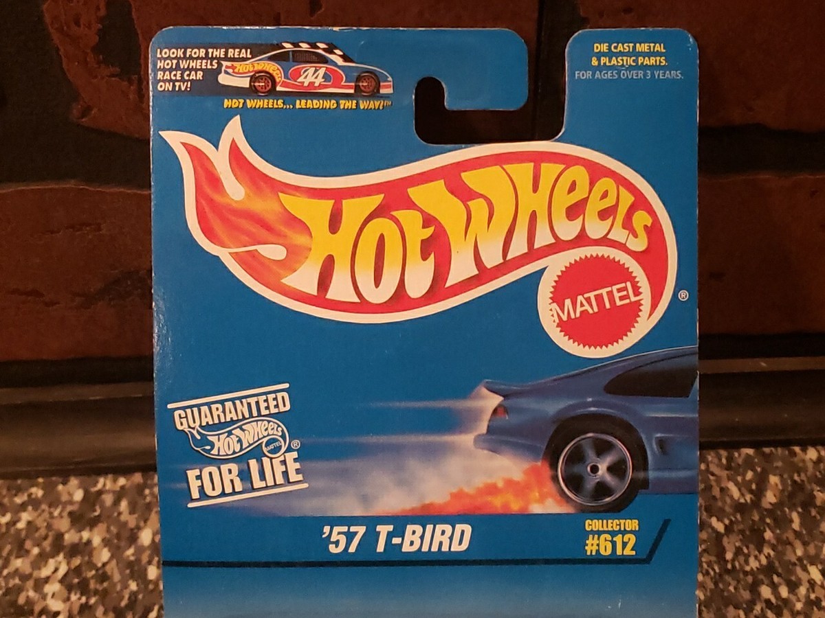ホットウィール 2002 T-BIRD 1957 Hot Wheels Yellow 57 T-Bird Hong Kong 1977 1957 Ford