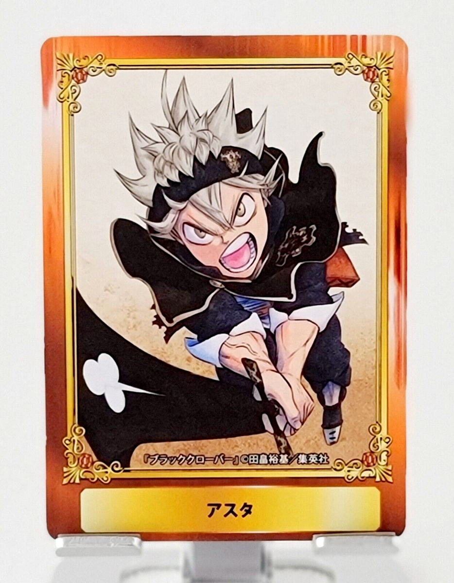 Black Clover Card/ASTA Set of 3/Jump Fair 2020 2022/SCF 2023/Yuno