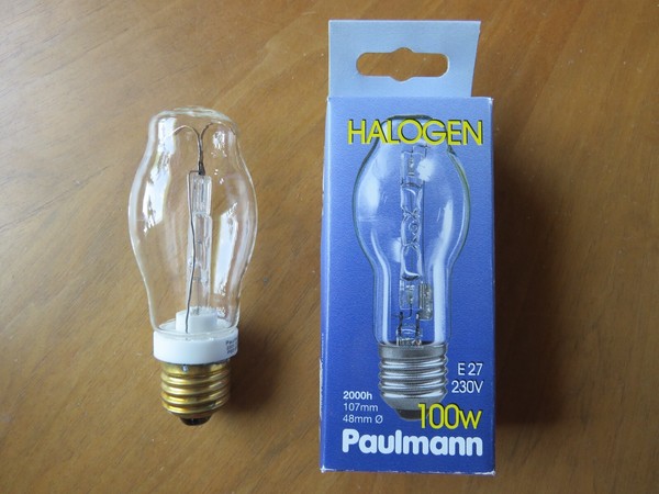 Paulmann Halogen Halolux Bt 100W Cl Klar 64476 E27 1400Lm Longlife 2000H Dimmbar-image