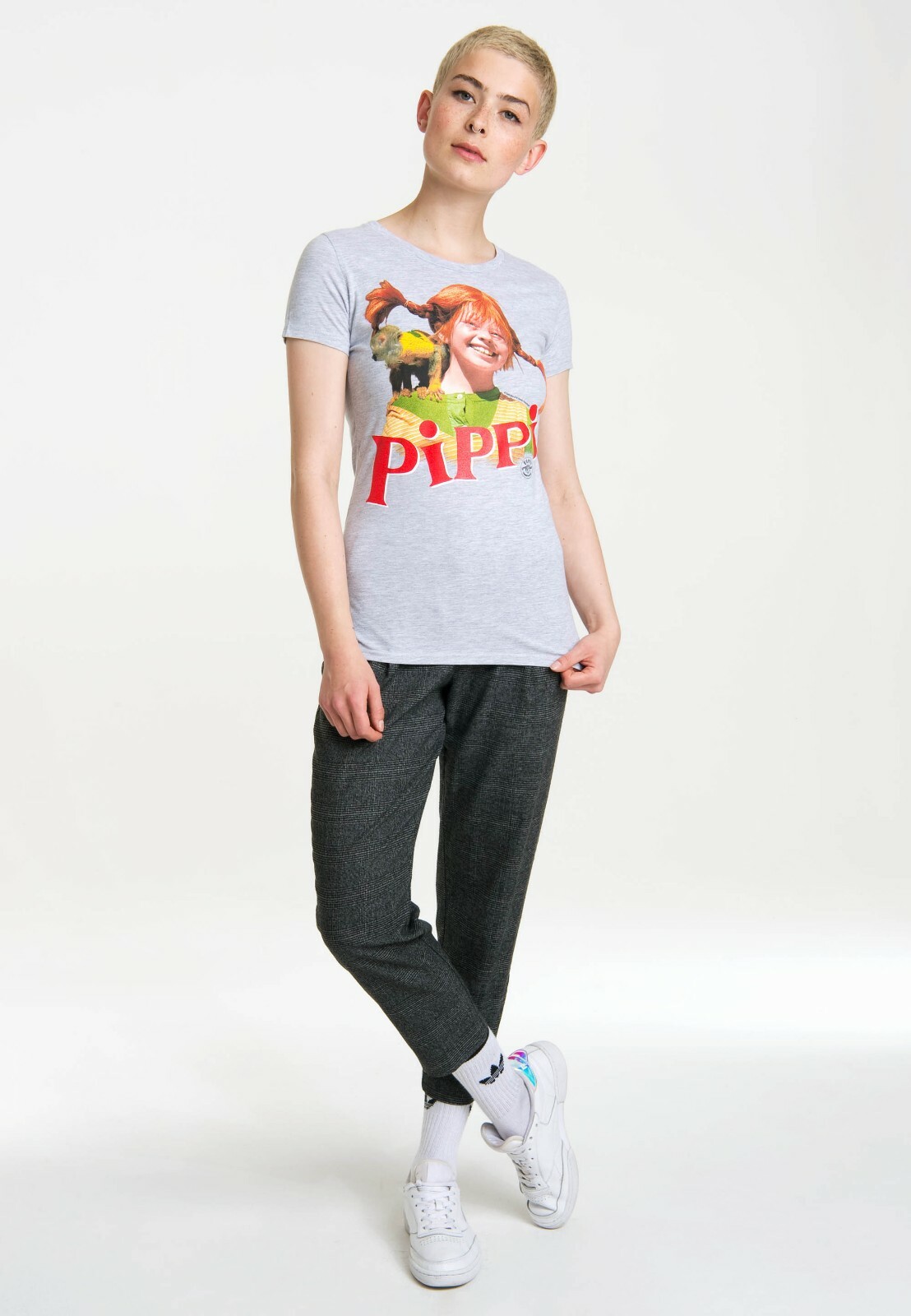 Shoeby Shoeby t-shirt met textuur gebroken wit | wehkamp