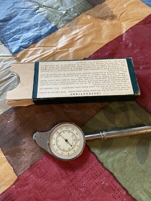 Vintage Hamilton Watch Map Measurer Model 331 w Original Box 