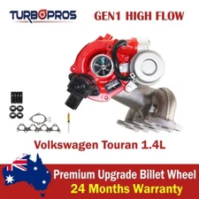 Turbo Pros GEN1 High Flow Turbo Charger For Volkswagen Touran 1.4L