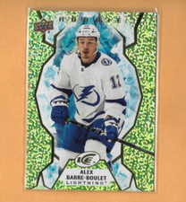 2021-22 Upper Deck Ice Green Alex Barre-Boulet Rookie, Tampa Bay Lightning #103