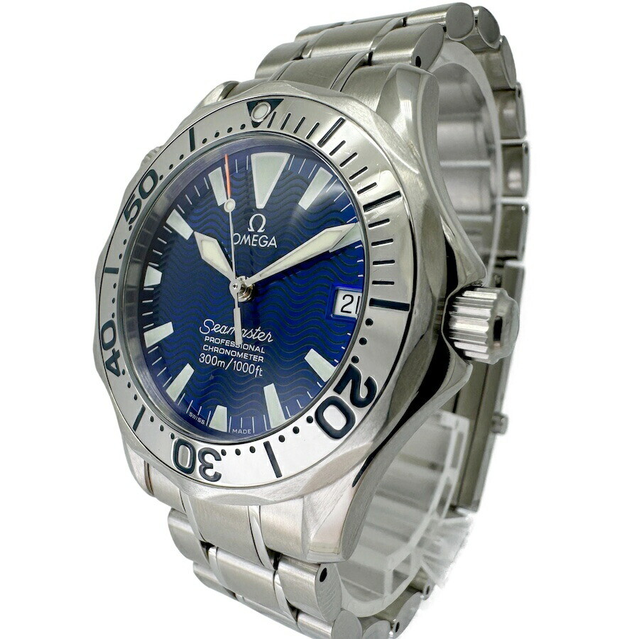 Omega Seamaster Professional 300m AT SS 2253.80 Blue Dial 36mm