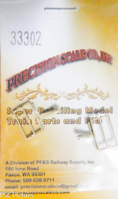 Precision Scale HO #33302 Step, Wid ePullman Type, Two-Rung (Brass)