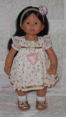 Muller Wichtel Schildkrot 2019 KIMIKO Asian Blue Eyes Black Human Hair COA EUC