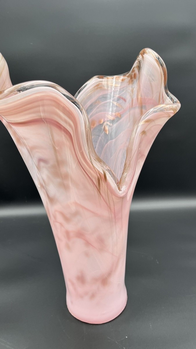 未使用★一輪挿し VETRO ARTISTICO MURANO GLASS MURANO Vetro Eseguito Secondo La Tecnica Dei Maestri Di