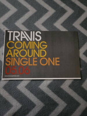 TPQM16 WERBUNG 5X8 TRAVIS: ''COMING AROUND''