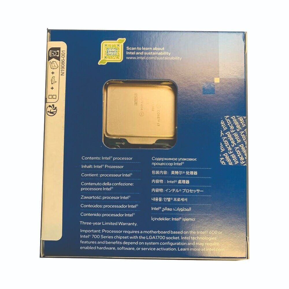 Core i7-14700K　BX8071514700K Intel Core i7 14700K 14th Gen 20 Core 28 Thread 4.3GHz (5.6