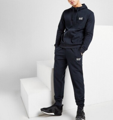 Emporio Armani EA7 Core French Terry Hooded Tracksuit Size XL | eBay