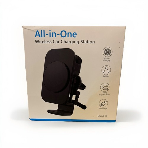 Car Phone Holder for iPhone Samsung, Fast Wireless Charger - Picture 3 of 4